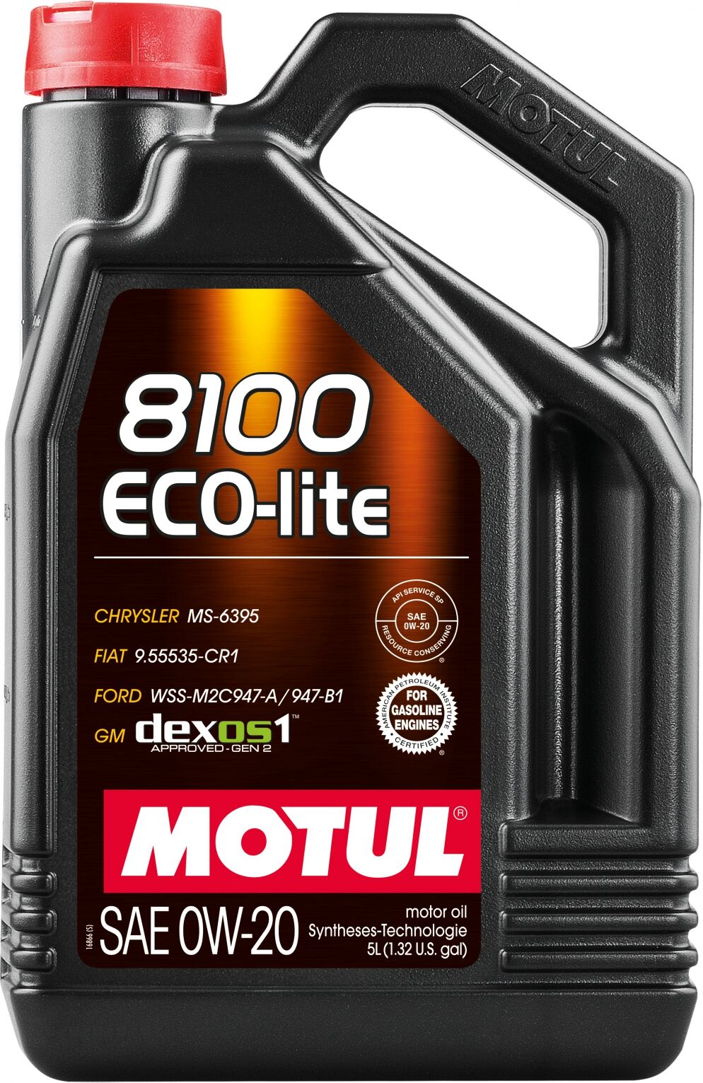 Motul Motoröl 8100 Eco-Lite 0w-20 [5l] 109676 5l Für Fiat Ford