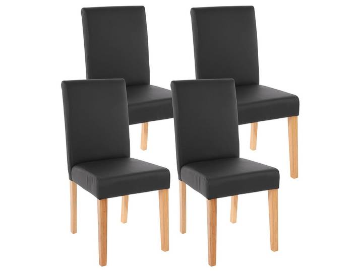 ESSZIMMERSTUHL Anthrazit 4er-Set