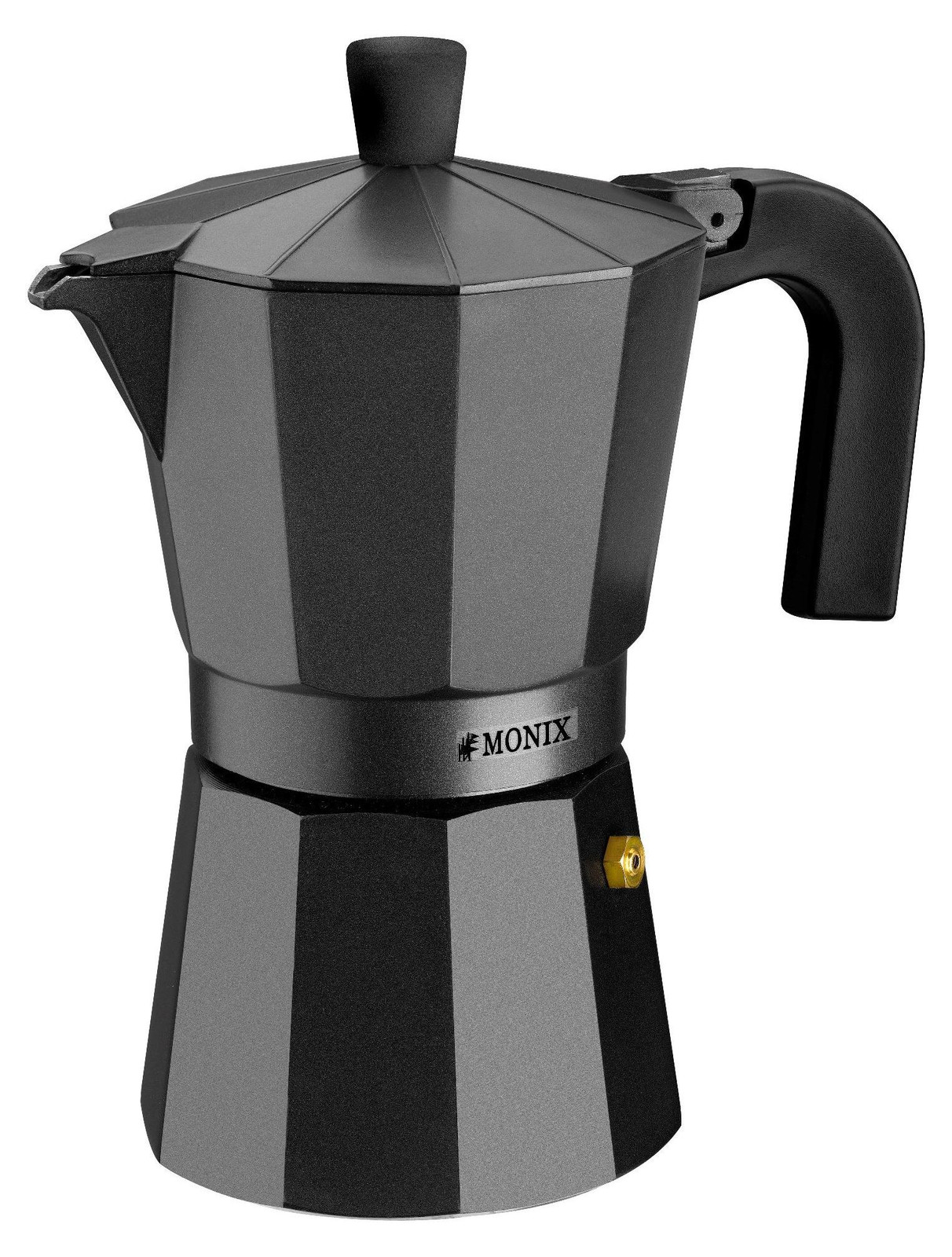 Monix M640001 Italiaanse koffiemachine voor 1 kop - Aluminium