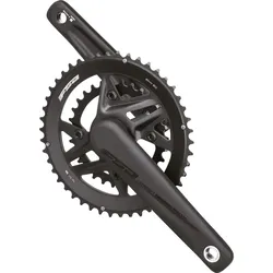 Kurbelgarnitur Omega MegaExo 2x, FSA, 46x30 T, Lochkreis Direct Mount/90 mm, Größe: 170 mm, Farbe: Schwarz, VE: 1 St.