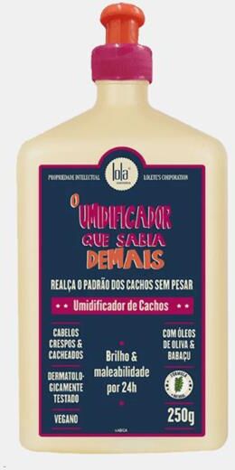 LOLA COSMETICS O UMIDIFICADOR QUE SABIA DEMAIS 250g