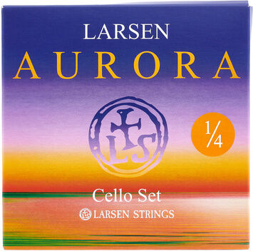 Larsen Aurora Cello Strings Set 1/4 M