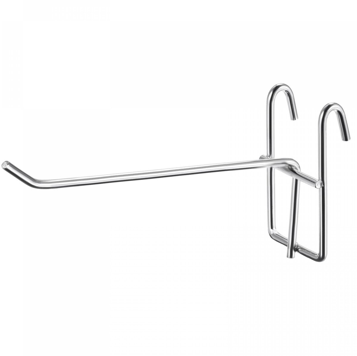 Omgoods 10 stuks opslaghaken voor wanddisplay, 6 inch
