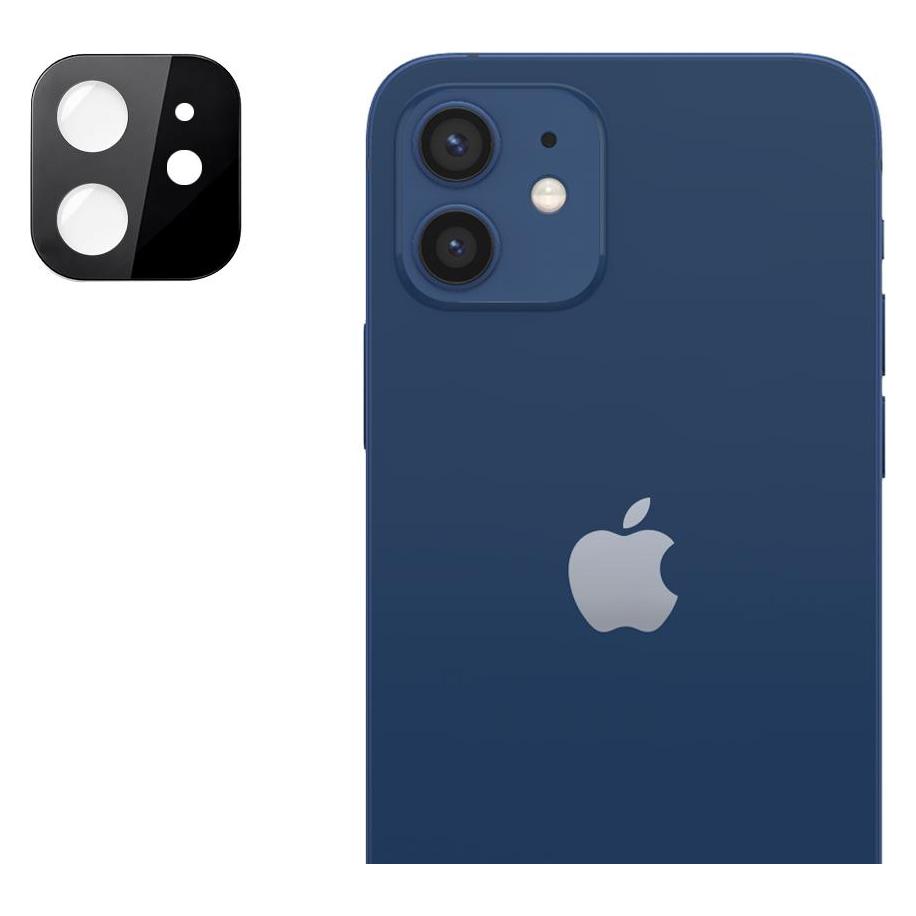 Techsuit - Full Camera Glass - iPhone 12 - Black (Apple iPhone 12) (56344633)