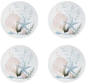Avanti Linens Avanti Starfish Set of 4 Round Placemats - 13x19