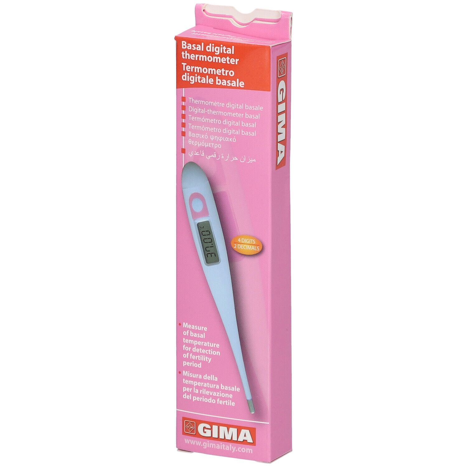 Appeg Thermometer Gynaecologisch Basal Digitaal 1 St