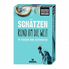 Moses Verlag Quizzen & Wissen - Schätzen rund um die Welt - deutsch 303138