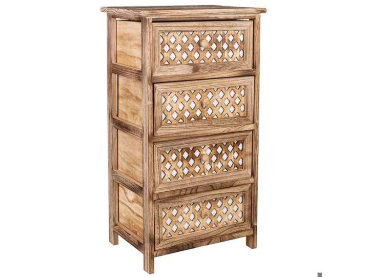 Commode en bois marron 40x29x73h cm