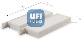 Ufi Filter, Innenraumluft 5358700 Für Amc Peugeot