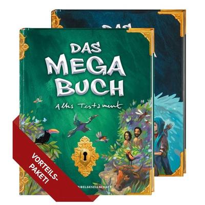 Das Megabuch - Kombipaket - Altes und Neues Testament, Gebundene Ausgabe von , Deutsche Bibelgesellschaft, 978-3-438-04668-0