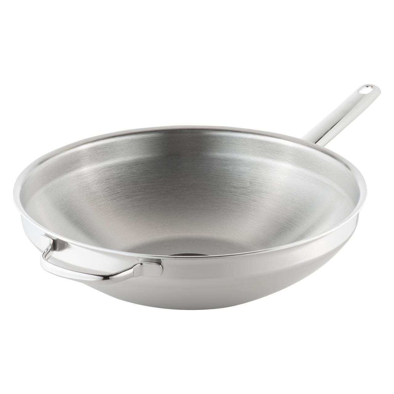 Demeyere Apollo (Wok Pfanne, Edelstahl, 32 x 11 cm) (D52932)