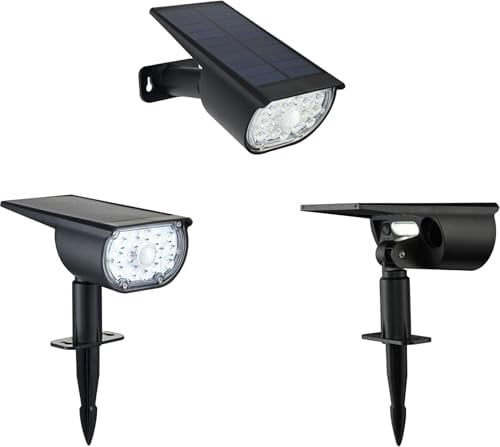 Galix Solar Spotlight G2603 met Dubbele LED-verlichting en Aanwezigheidssensor