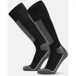 SUMMIT LIGHT SKISOCKEN - 1-Pack - Schwarz/Grau - 35-38