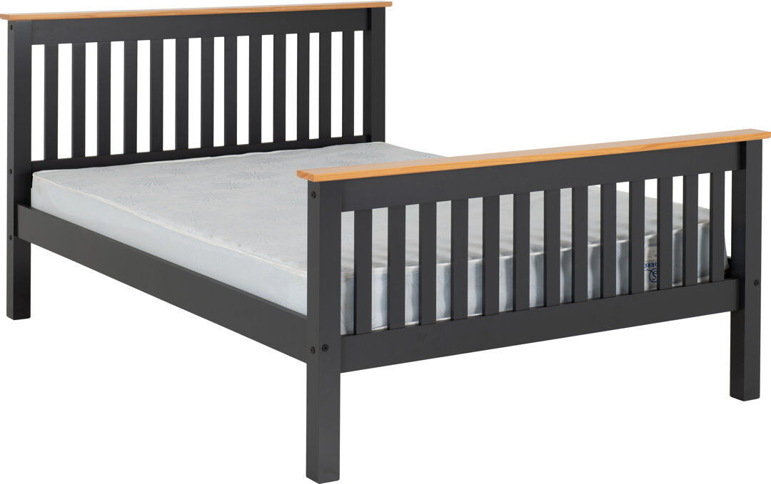 Three Posts Ursina Bed Frame Grey Kingsize (5')