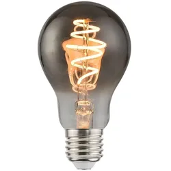 Nordlux LED Filament-Leuchtmittel DECO A60 SPIRAL, E27, 4.5W 1800K 120lm, dimmbar, rauchfarben NORD-2080032747