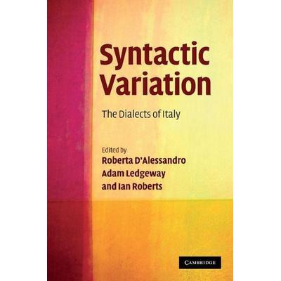 Syntactic Variation, Taschenbuch von Roberta Ledgeway, Adam Roberts, I. D''''alessandro; Cambridge Academic, 978-1-107-40487-8