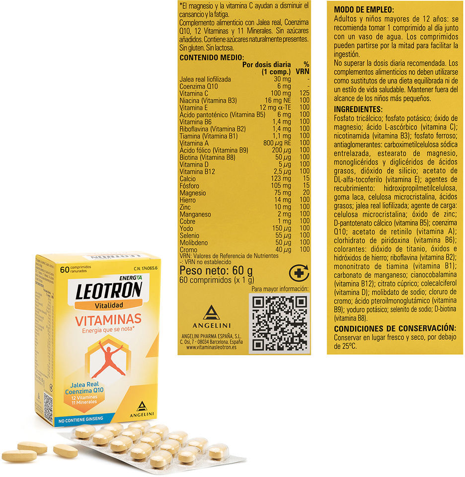 Leotron Vitamine 60 compresse