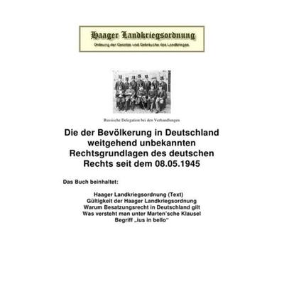 Die Haager Landkriegsordnung, Taschenbuch von Peter Frühwald, Epubli, 978-3-7541-4831-0