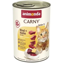 Animonda Carny Senior Rind + Huhn mit Käse 6x400 g