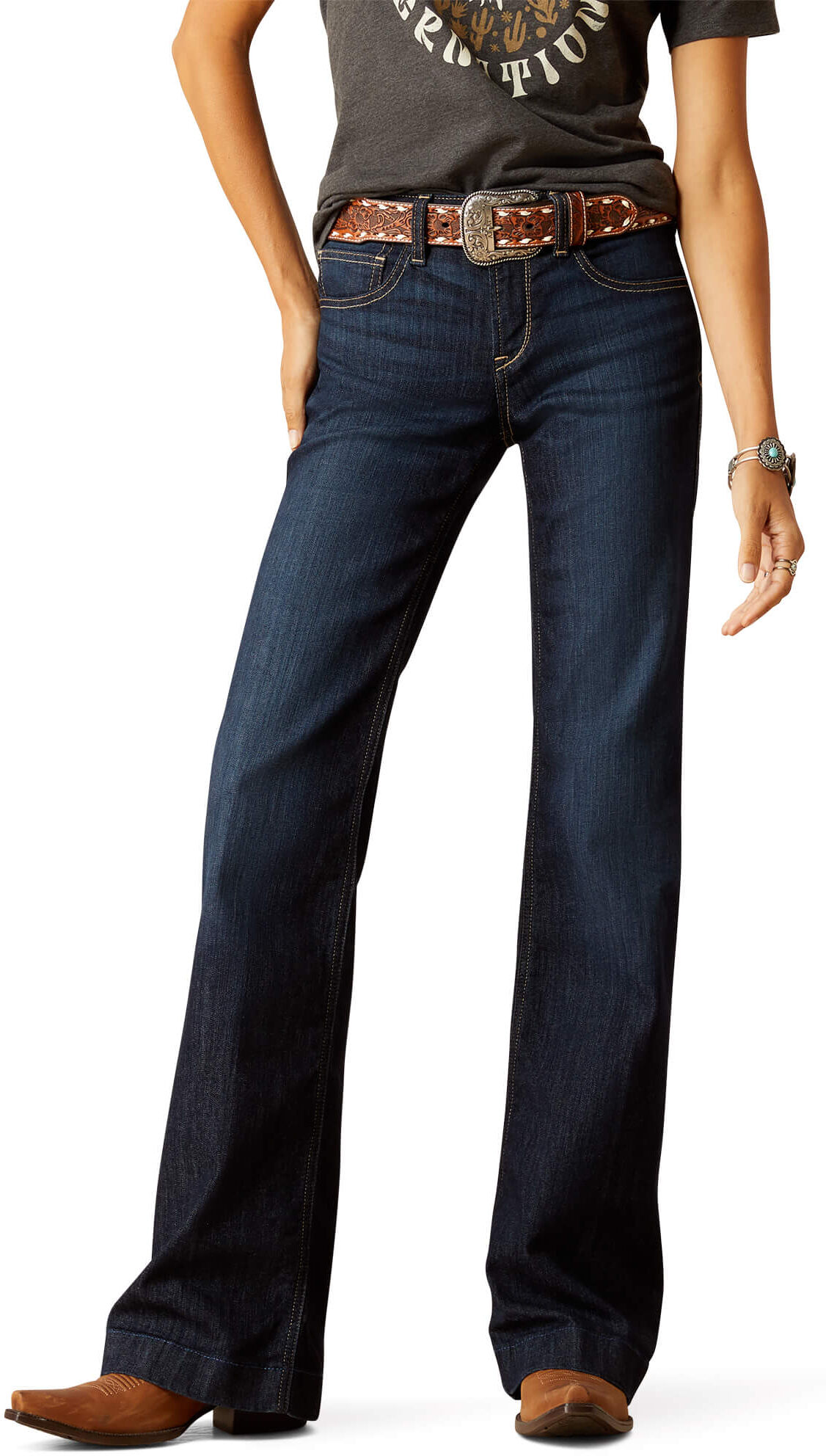 Women's Perfect Rise Ophelia Trouser in Nashville, Size: 30 Long by Ariat