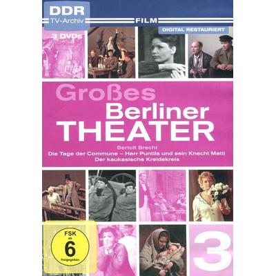 Großes Berliner Theater - Teil 3 - DDR TV-Archiv [3 DVDs], DVD