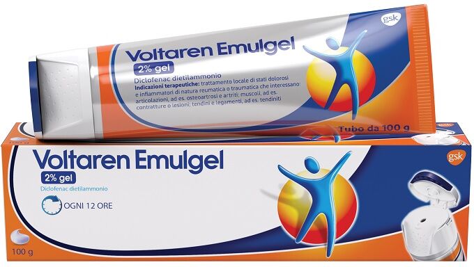 Voltaren Emulgel 2% Gel Antinfiammatorio 100 g
