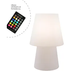 8 seasons design LED-Tischleuchte No. 1, 60 cm, weiß (RGB)