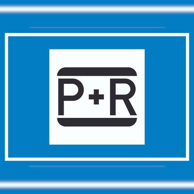 HB-Druck Parken und Reisen Symbol Schild A4 (210x297mm)