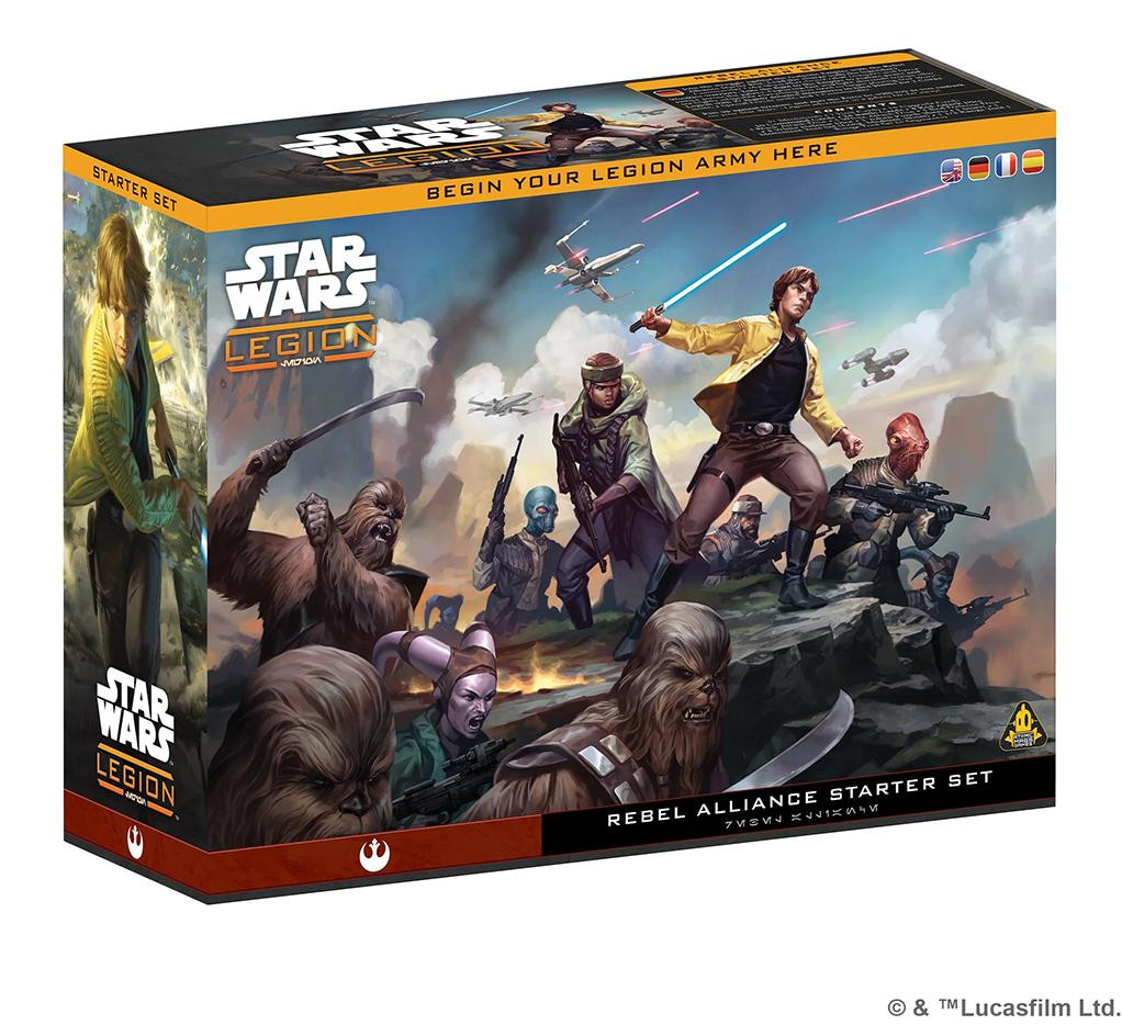 Asmodee Star Wars: Legion - Startset Rebellenalliantie, Meerkleurig