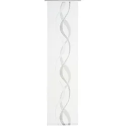 Flächenvorhang PASCAL schwarz (BH 60x245 cm) - schwarz - BH 60x245 cm