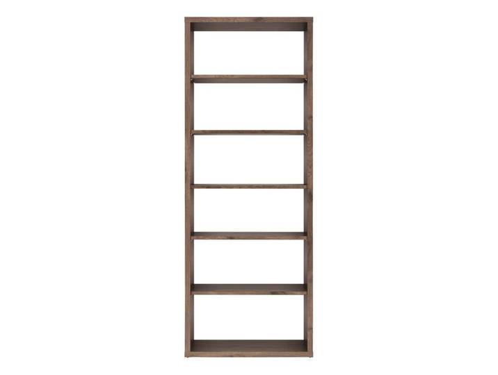 Bibliothéque H. 210 cm ELIO imitation chêne brun