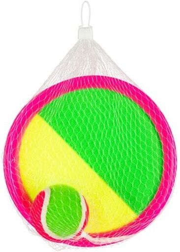 Bestway Catch Ball Set - Includes Two Hand Pads and Catch Ball for Outdoor Play - Two-Player Setup - Promotes Active Outdoor Play and Teamwork
