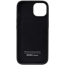Audi Synthetic Leather iPhone 14 6.1" czarny/black hardcase AU-TPUPCIP14-TT/D1-BK (Apple iPhone 14), Smartphone Hülle, Schwarz