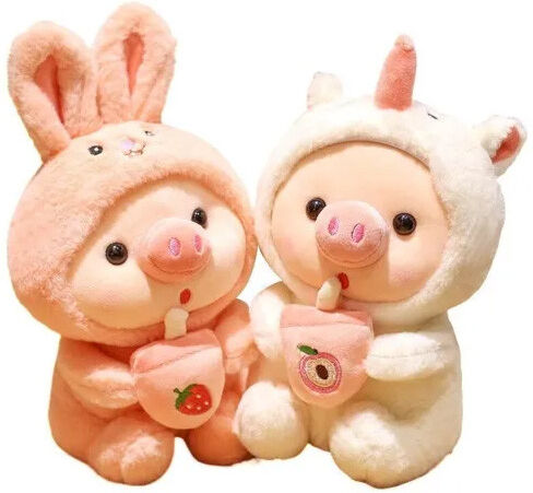 Collection Mini Pig : Peluche Mini Pig - FreeHugs