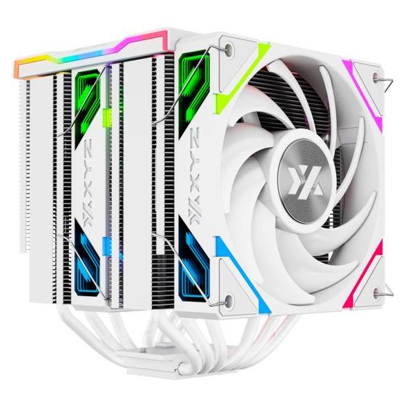 xyz Ventilateur pour processeur Thermax 6 Pro Duo RGB (Blanc) (X-AC-THERPRODUOW6)