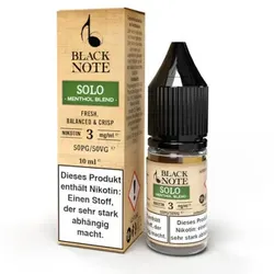 Black Note Solo V2 Liquid 6mg / 10ml