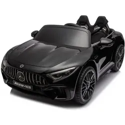 Es-toys Kinderfahrzeug – Elektro Auto „Mercedes SL63 AMG“ – Lizenziert – 24V Akku, 4 Motoren, MP3