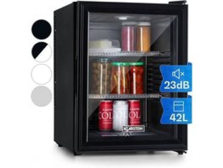 Brooklyn 55cm 42L Frigo à Boisson avec Porte Vitrée Noir