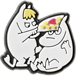 Arabia Finland Moomin Sweethearts Anstecker für Etui oder Federmäppchen II