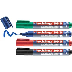edding Whiteboard-Marker 363, farbsortiert 1.0 - 5.0 mm