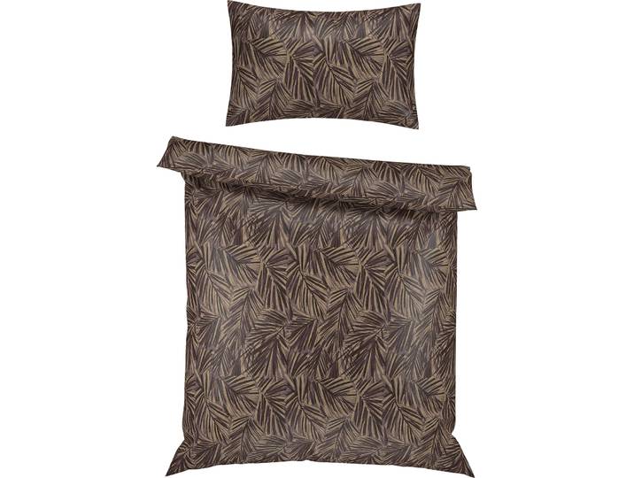 Bettgarnitur Leano 160x210+50x70cm - Material: 100% Baumwoll-Satin