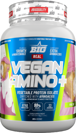 BIG Real Vegan Amino + 1 Kg Pink Cake