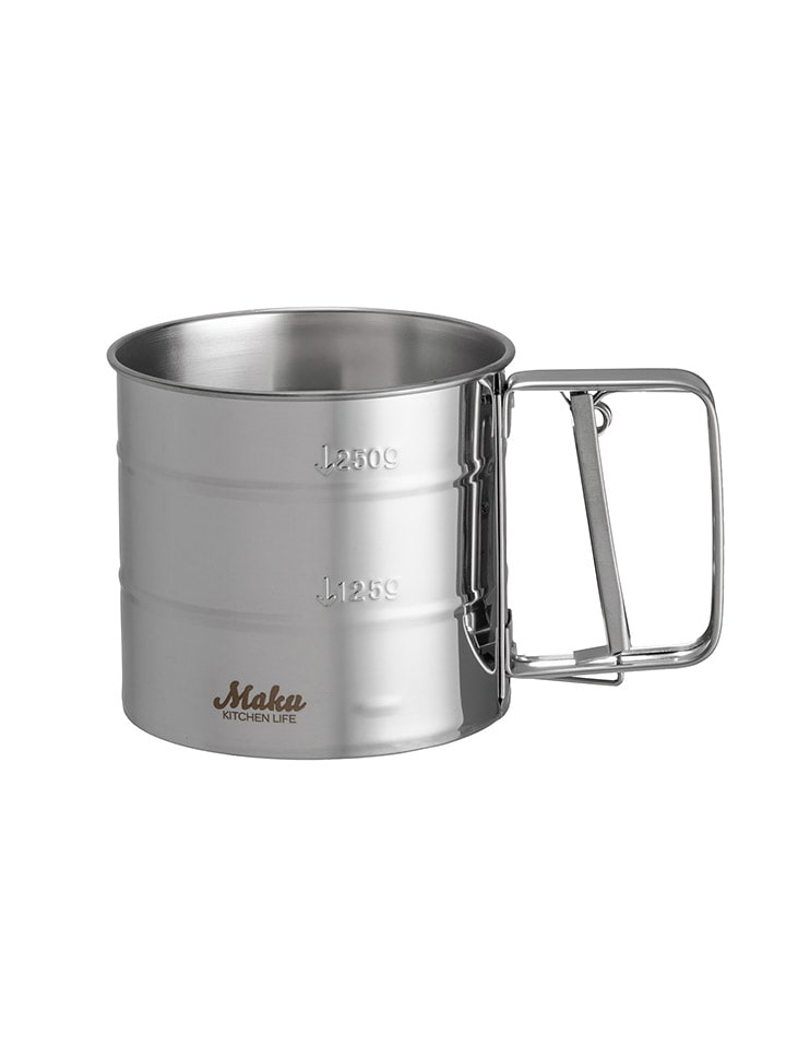 Maku Edelstahl-Mehlsieb - (H)10 cm - onesize