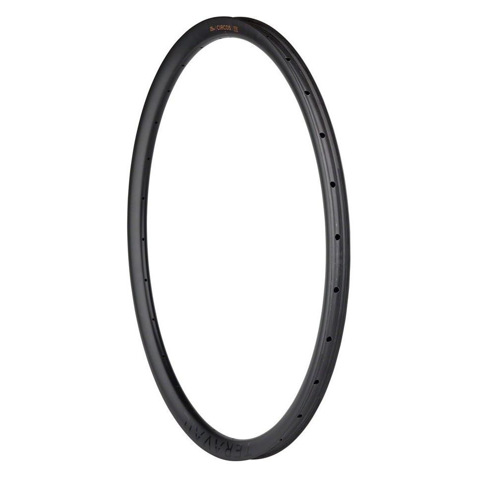 Teravail Circos Carbon Gravel Felge, 700C, 24 L., 25mm, HR, matte carbon (65332304)
