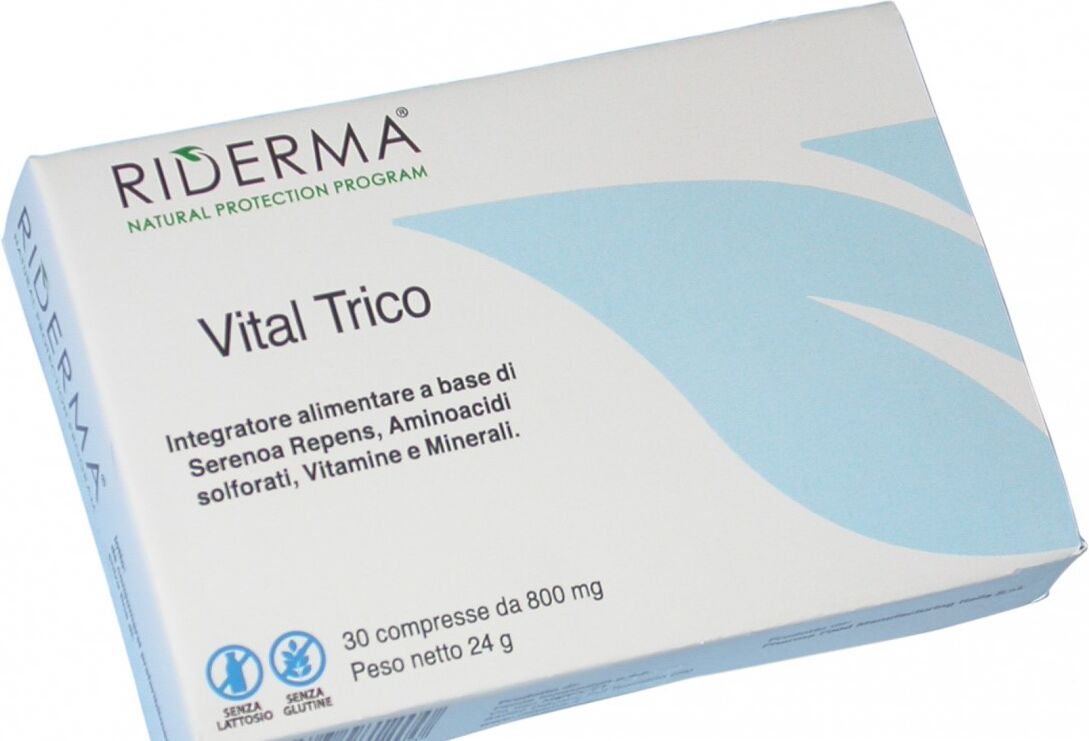 FACOS INNOVATION Sas Vital Trico 30 Compresse - Integratore per la Crescita dei Capelli