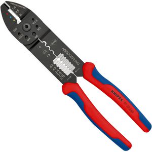 Knipex Crimpzange 97 32 240 Universalzange, Kabelschneider, Abisolierer, für Kabel und Drähte