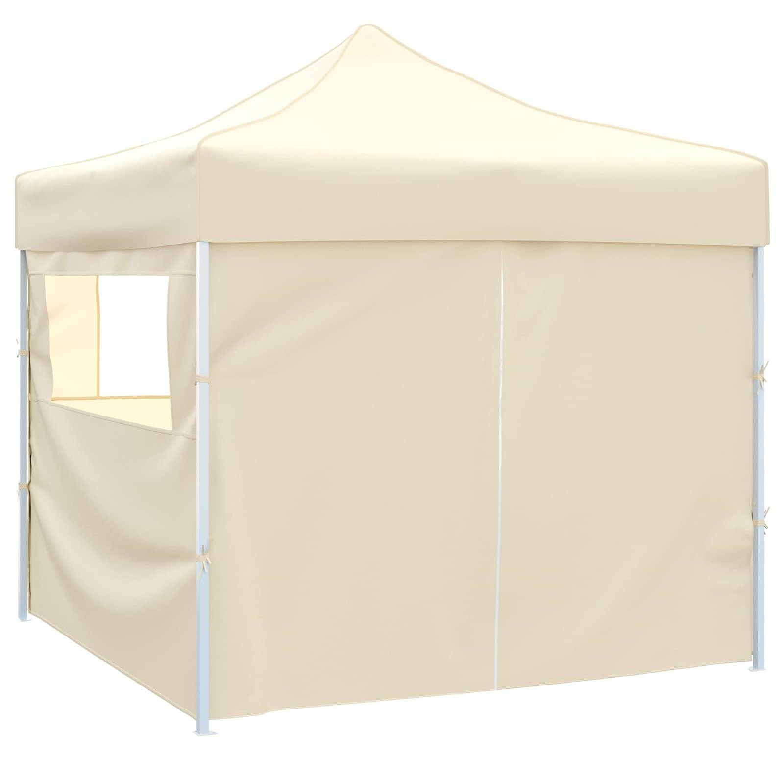 vidaXL Partytent in crème van Oxford-stof, 291 x 291 x 315 cm