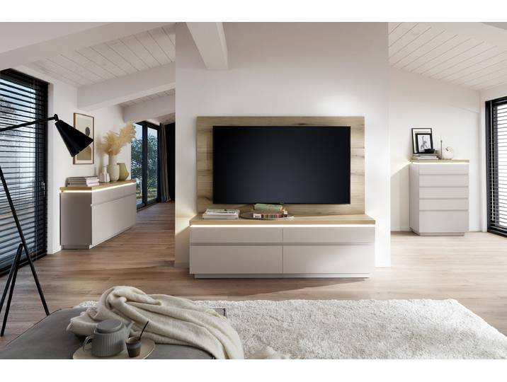Panneau Panneau de particules mélaminé Beige 180 x 106 x 2cm