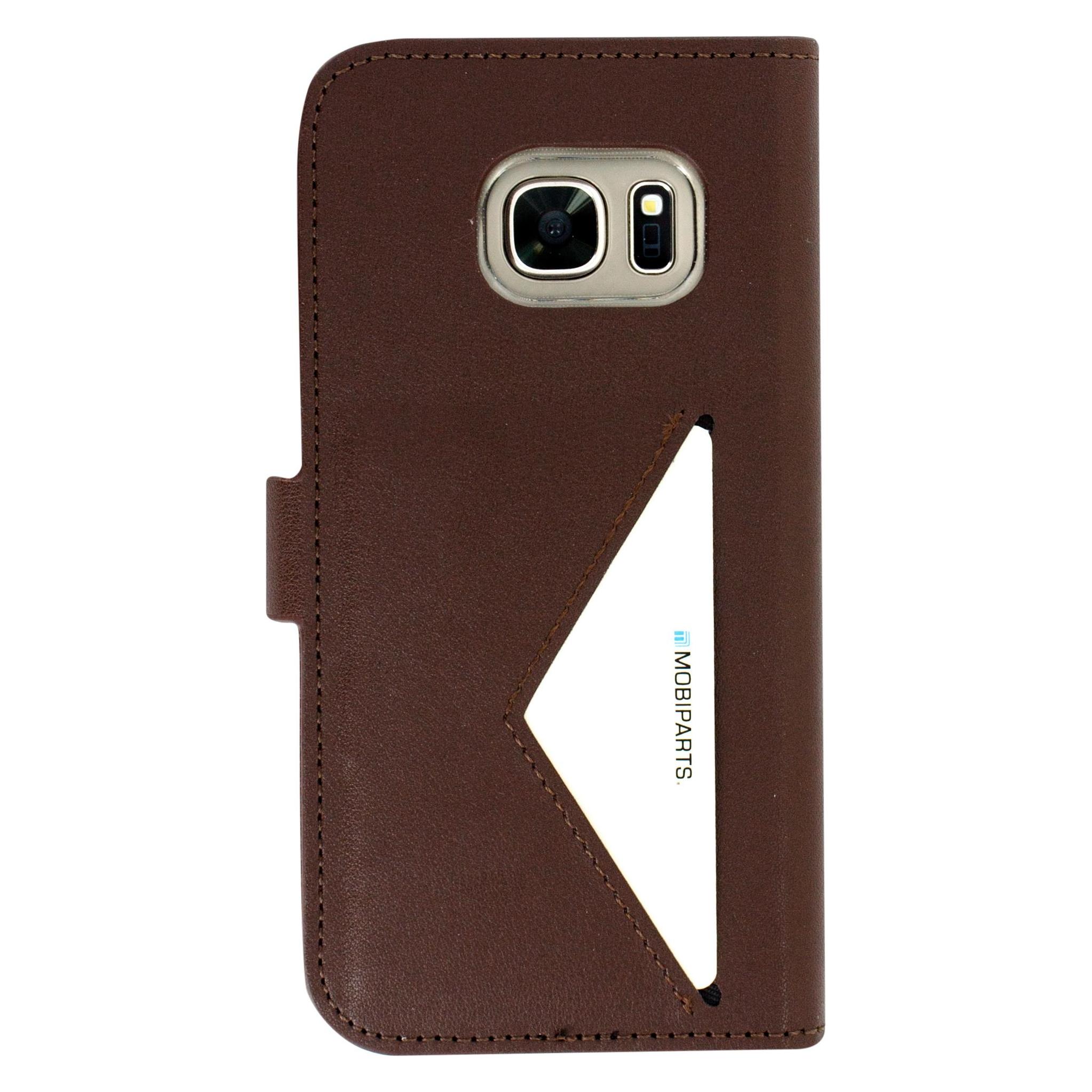 Mobiparts Classic Wallet Case Samsung Galaxy S7 Brown (Samsung Galaxy S7) (MP-73955)