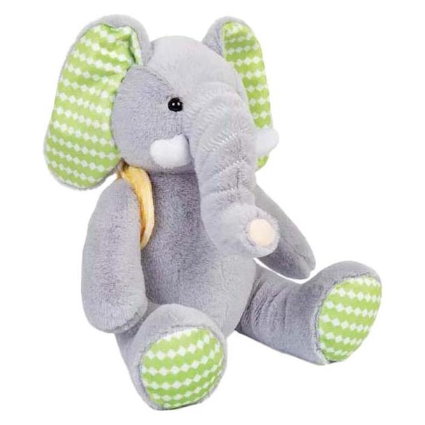 Bigjigs Plüschtier " Kleiner Elefant" (17 cm) (BJ37030)